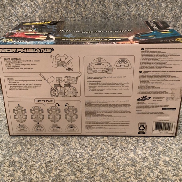 Morphibians — Remote Control Amphibious Vehicle toy. Very popular!! Great Gift!! - Picture 4 of 4